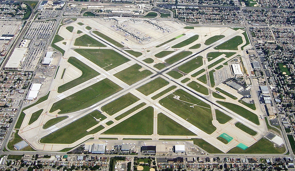 Midway airport airfield